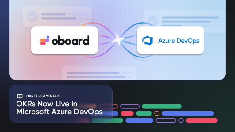 Oboard for Microsoft Azure DevOps | A Microsoft OKR Tool